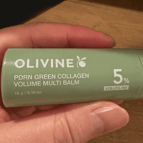 Olivine PDRN Pink Stick customer with a healthy glow
