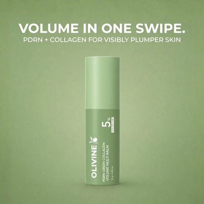Olivine Beauty PDRN Green Collagen Volume Multi Balm, volume in one swipe, PDRN and collagen for visibly plumper skin