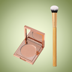 Olivine Undereye Corrector and precision brush duo